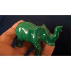 Elefante de malaquita Elefante de malaquita