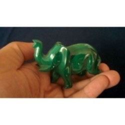 Elefante de malaquita Elefante de malaquita