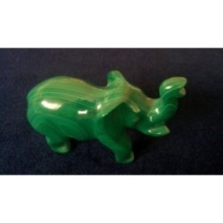 Elefante de malaquita Elefante de malaquita