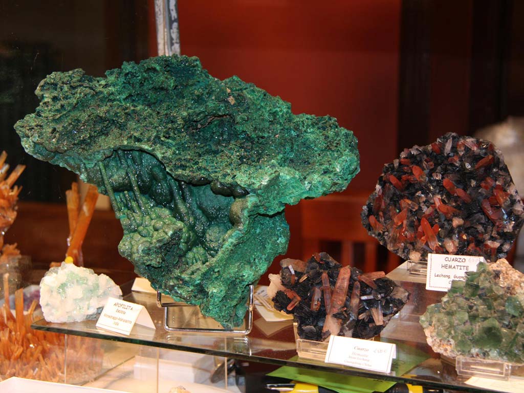 La recolección de minerales